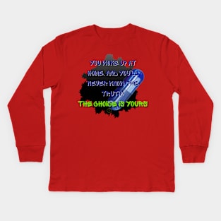 Pilula azul Kids Long Sleeve T-Shirt